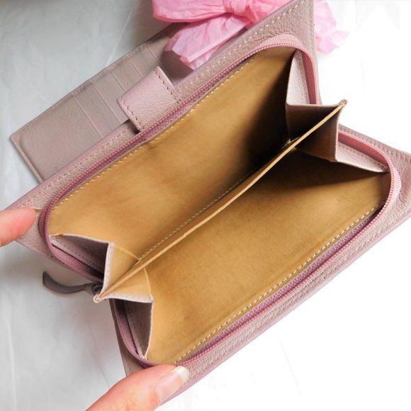 β¨HPπBottega Veneta Authentic French Pink Wallet - Picture 7 of 10